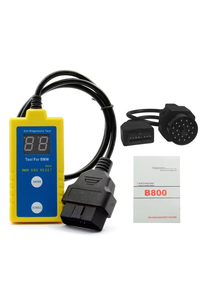 Choice جهاز B800 مع أداة فحص وإعادة ضبط الوسادة الهوائية ذات 20 سنًا، ماسح ضو...