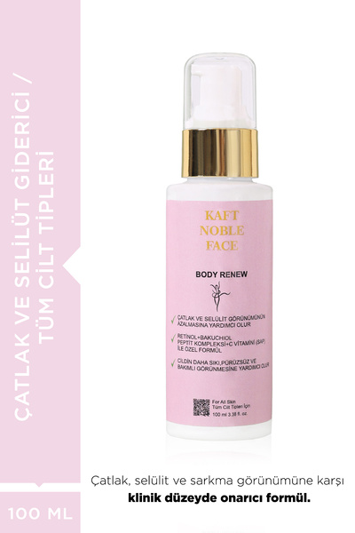 KAFT NOBLE FACE Body Renew-Retinol+Glaucine+Centella Asiatica İçeren Özel Çat...
