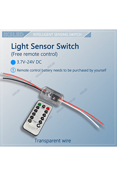 Choice سلك شفاف 10، مفتاح استشعار ضوئي يعمل بمنفذ USB بجهد 5 فولت، جهاز تحكم ...