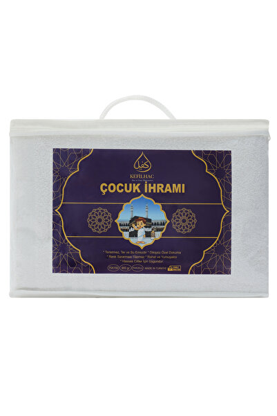 kefilhac Çocuk İhramı 900gr %100 Pamuklu Hafif Ve Rahat