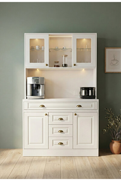 Avm 24 Mikel Masalı Kahve Köşesi Led Aydınlatmalı %100 Mdf Ücretsiz Montaj 12...