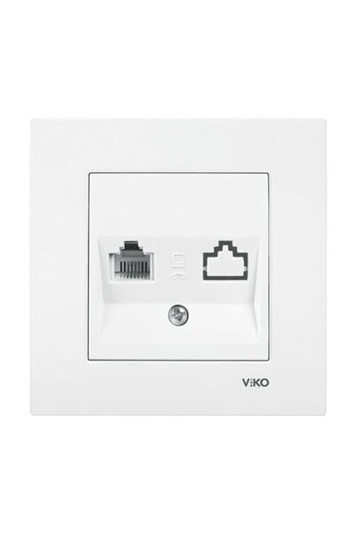 VİKO Priză pentru telefon Karre Numeris