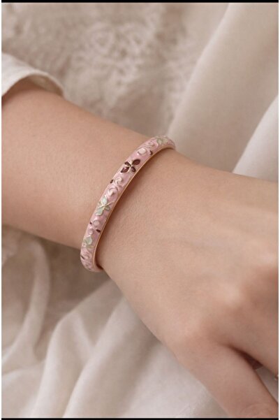 Goche سوار جديد للنساء مزين بزخارف الزهور المينا متعدد الألوان - طاقة الصيف و...