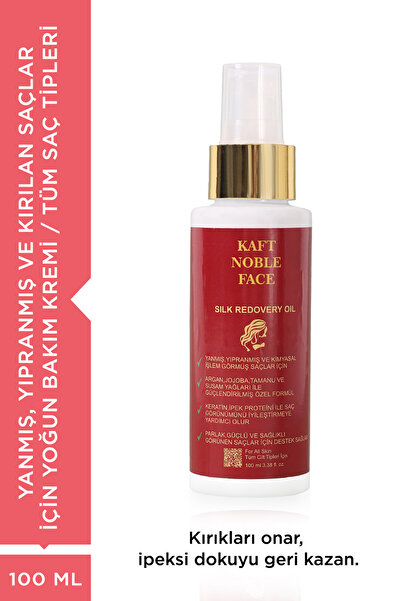 KAFT NOBLE FACE Bitkisel Saç Bakım Kompleksi-Silk Redovery Oil