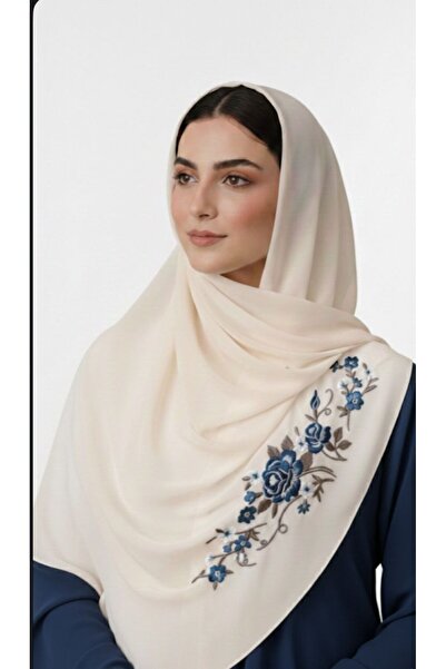 Veil Designer طرحة تجمع بين نقاء الأبيض وحيوية الأصفر.. طرحة بتطريز يدوي يحكي...