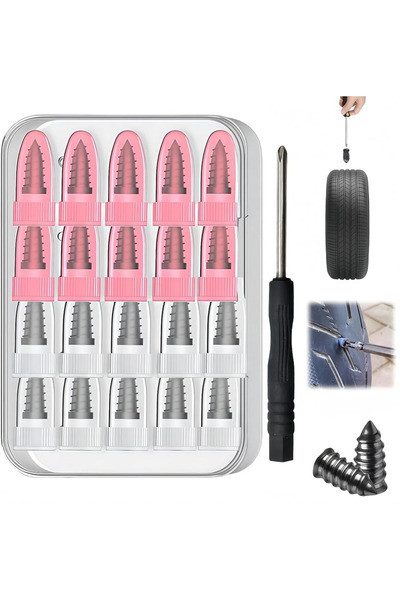 Choice طقم براغي إصلاح الإطارات (20/40 قطعة) للسيارات وسيارات الدفع الرباعي و...