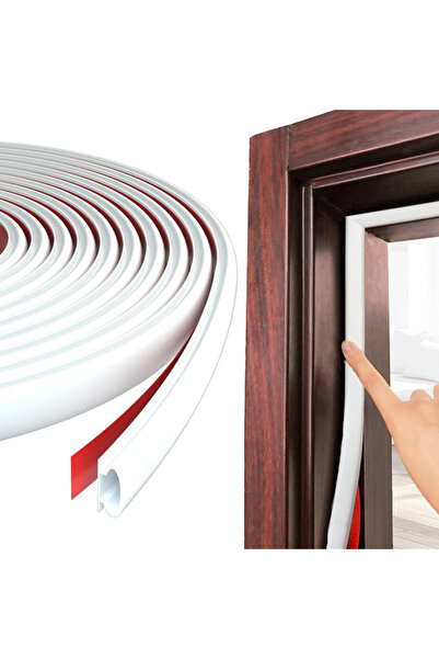 Choice شريط مانع لتسرب الهواء والغبار والصوت، أبيض، بطول 6 أمتار، 10 × 6 مم، ...