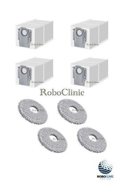 Roboclinic Roborock Qrevo C Pro Robot aspirator compatibil cu sac de praf de ...