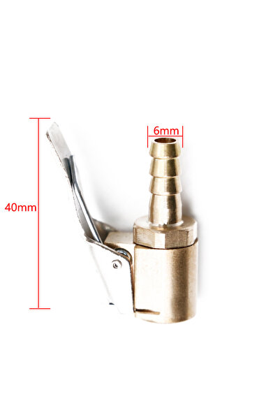 Choice 1pc 6mm 6mm/8mm Car inflation quick coupler Tire Air Chuck Inflator Pu...