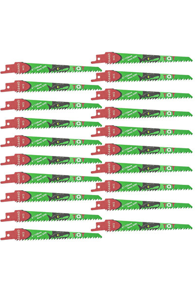 Choice مجموعة شفرات منشار ترددي متعددة الأغراض للقطع، 150 مم، 20 قطعة (5-10-2...