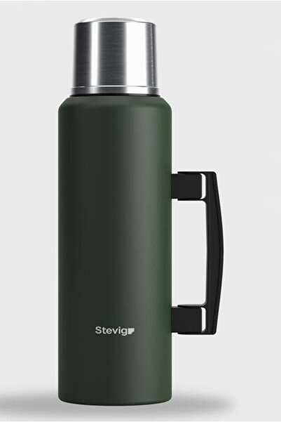 Hype Store Stevig 4 Camp Klasik Vakumlu Kulplu Çelik Termos 1.5 LT. ST-206