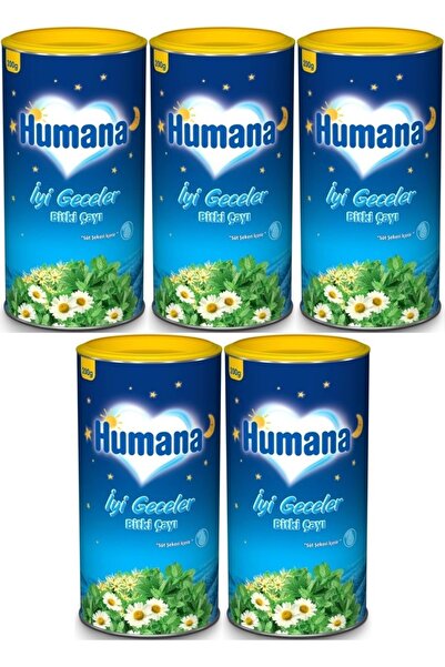 Humana İyi Geceler Çayı 200GR (Melisa Yağı İçeren Karışık Bitki İçecek Tozu) ...