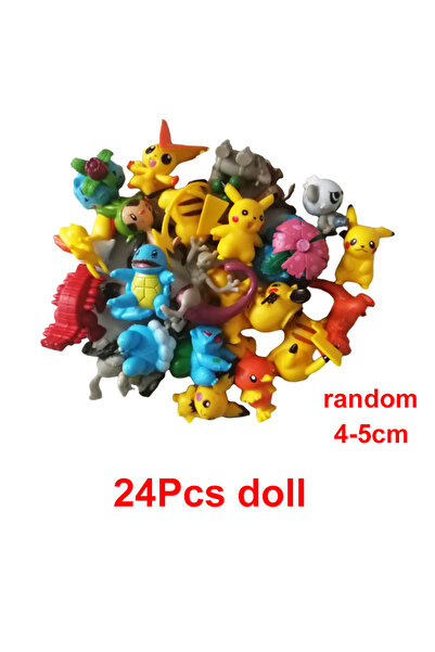 Choice دمية بحجم 4-5 سم بدون صندوق، صندوق تقويم بوكيمون للميلاد 2024 بحجم 2-5...