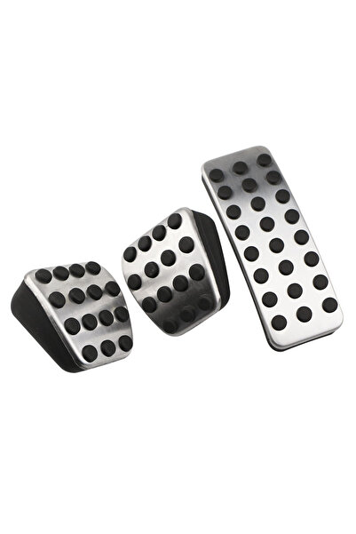 Choice أغطية دواسات السيارة المصنوعة من الفولاذ المقاوم للصدأ من MT لسيارات م...