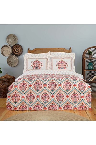 Hype Store Home Carmenta Kiremit %100 Pamuk Tek Kişilik Nevresim Takımı