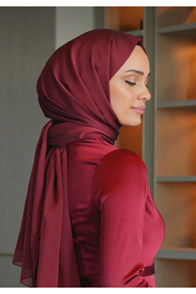 gül sezgin butik Women's Burgundy Janjan Shawl