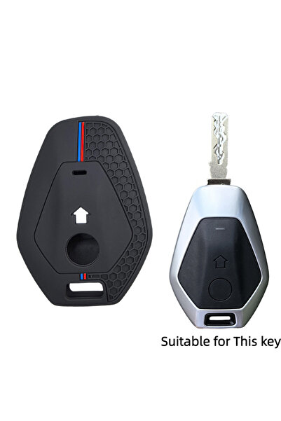 Choice Blue and Red Line Motorcycle Remote Key Case Cover Fob for BMW R1300GS...