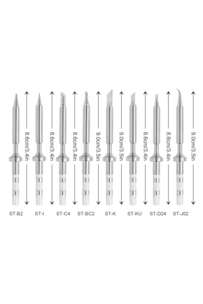 Choice رؤوس لحام صغيرة بديلة من نوع FEITA FT-SRST08، مناسبة لمكواة اللحام الد...