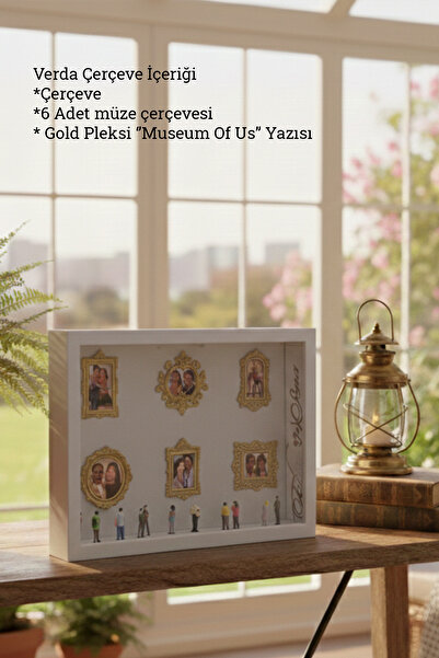 Verda Çerçeve 30X40 cm the Museum of Our Love Frame! Memory Frame for White D...