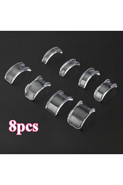 Choice مجموعة حلقات ضبط شفافة مكونة من 8 قطع (16/8 قطع) - حلقة ضبط غير مرئية ...