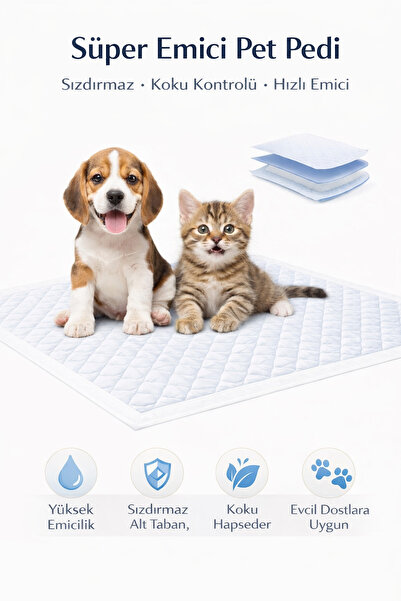 TEXTİLEGARDEN YIKANABİLİR KAPİTONELİ SIVI GEÇİRMEZ KEDİ VE KÖPEK ÇİŞ PEDİ