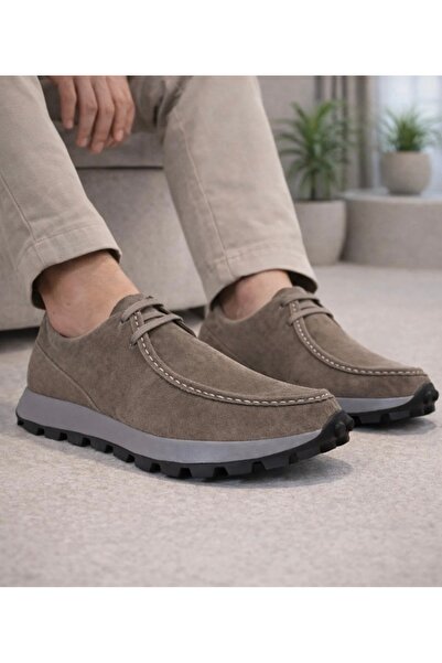 HAŞİM Genuine Leather Suede Casual Men's Shoes