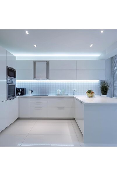 Hype Store 2 Metre Beyaz Şerit Led Işık Çıt Çıt Anahtar Tak Çalıştır Hazır Se...