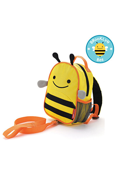Skip Hop Çocuk Emniyet Kemerli Sırt Çantası Arı Sarı