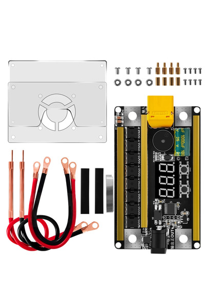 Choice ماكينة لحام نقطي صغيرة GX591 مع غلاف، تعمل بجهد 8-24 فولت، مزودة بـ 99...