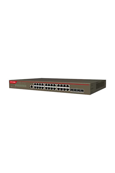 IP-COM Switch cu 24 de porturi Gigabit, 4 porturi SFP+ 10Gbps, Management - G...