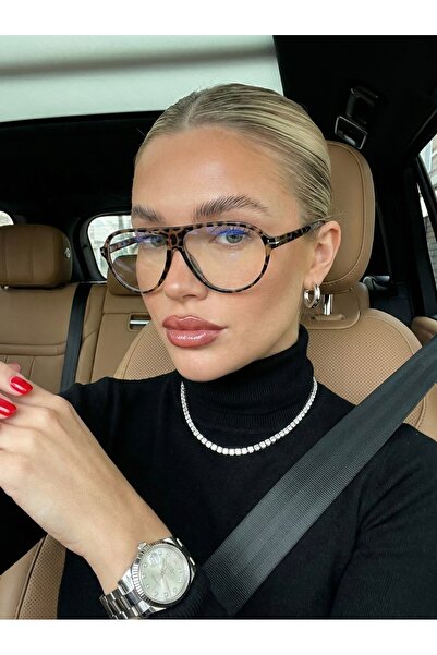 Goldmine نظارات تويف للجنسين للحماية من الضوء الأزرق، نظارات بلو بلوك، ليوبارد