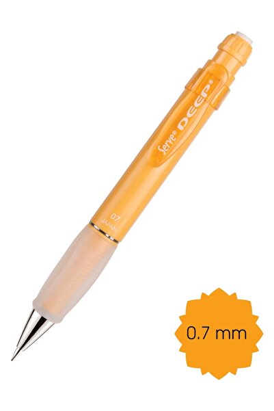 Serve Deep Pastel Hardal Sarısı Versatil Kalem 0.7 Mm