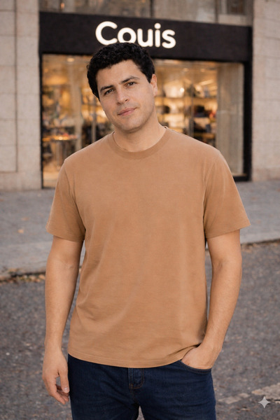 couis βαμβακερό μπλουζάκι μεγάλου μεγέθους oversize