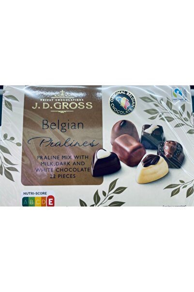 J.D Gross J.D. Gross Belgian Pralines – Belçika Pralin Çikolata Karışımı 360gr