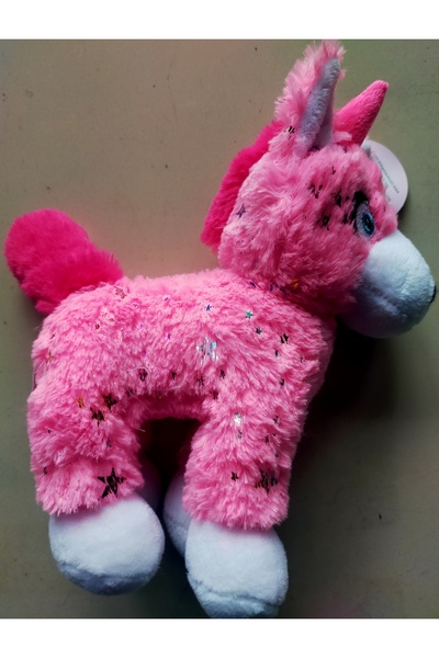 Kızılkaya Oyuncak Peluş Pony Peluş At Oyuncak MAVİ RENK GÖNDERİLİYOR
