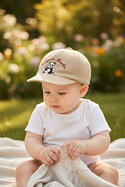 Aware Time 0-12 Ay Erkek Çocuk Arkası Ayarlanabilir Kasket Yazlık Şapka