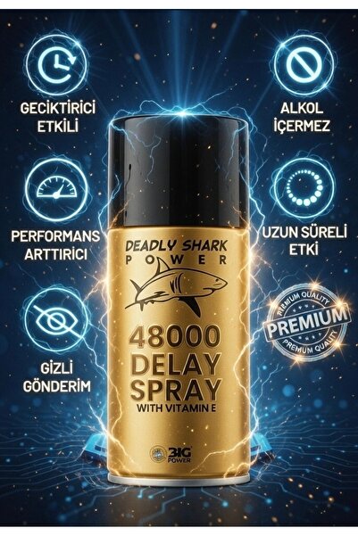BİG POWER Erkekler İçin Geliştirilmiş Géciktirici Sprey Ekstra Etkili Premıum...