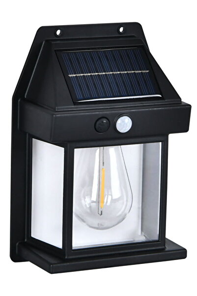 Mutlusan Venüs 10W Solar LED Aplik – 3000K Sıcak Beyaz, Sensörlü, Dış Mekan