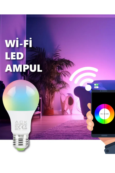 ACK Wİ-Fİ LED AMPUL 10W