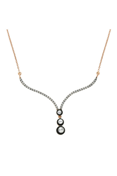 Assos Pırlanta 0.46 Karat Tria Elmas Kolye