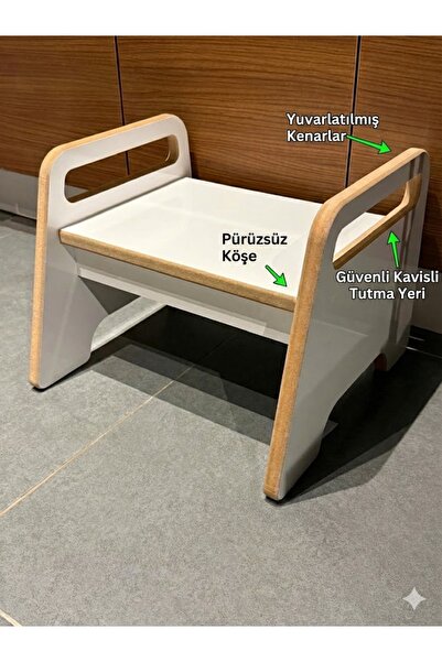 akçehome Vika Yükseltici Tabure