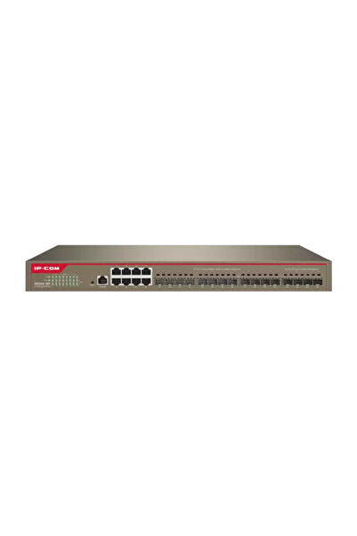 IP-COM Switch cu 8 porturi Gigabit, 16 porturi SFP Gigabit, Management în clo...