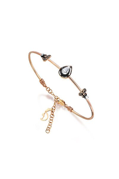 Assos Pırlanta 0.15 Karat Elmas Kelepçe Bilezik