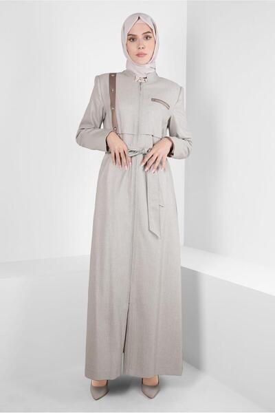 Alvina KUŞGÖZÜ DETAYLI KUŞAKLI PARDESÜ 10815