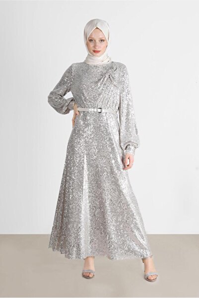 Alvina FİYONK DETAYLI PUL PAYET ABİYE 50232