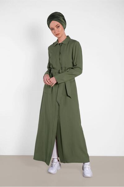 Alvina 1453 Модель Пальто з прихованими ґудзиками та капюшоном