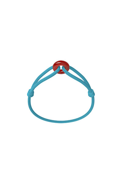 Wecord London Red Soho Cord Bracelet