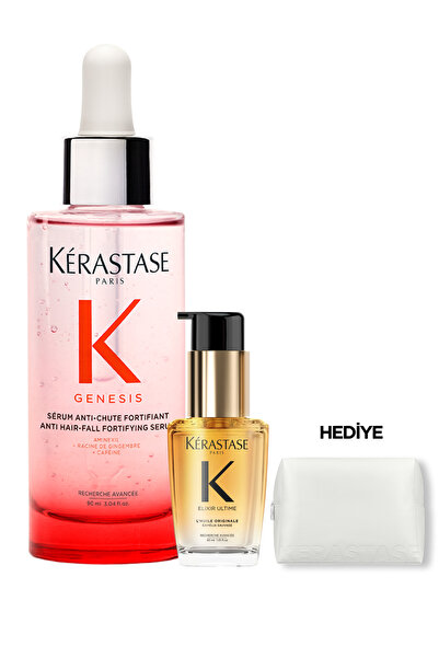 Kerastase Genesis & Elixir Ultime Dökülme Karşıtı Ve Işıltılı Bakım Seti - Se...