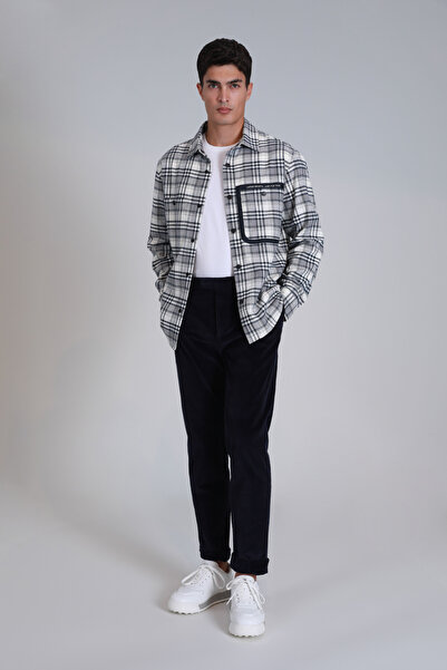 Lufian Pantaloni chino slim fit pentru bărbați Onka Sports bleumarin