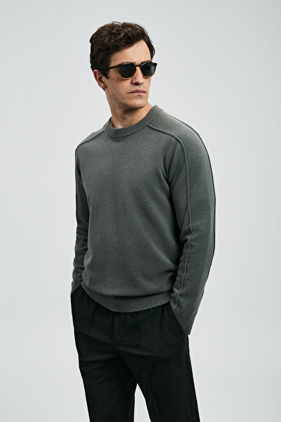 Lufian Les Erkek Kazak Duman Yeşili